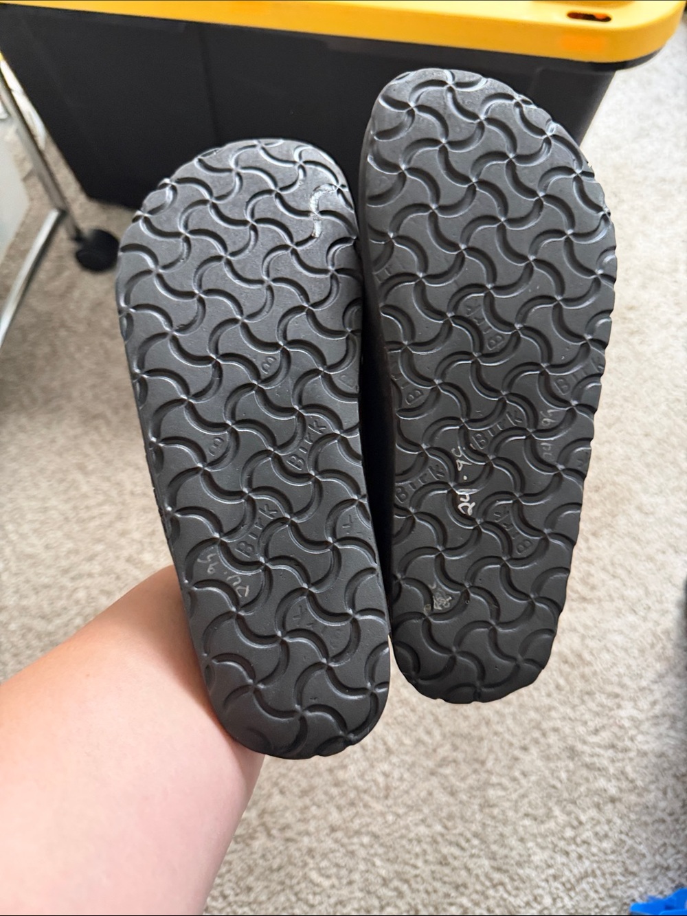 Birkenstock Black Slip-On Clogs - Picture 4 of 4